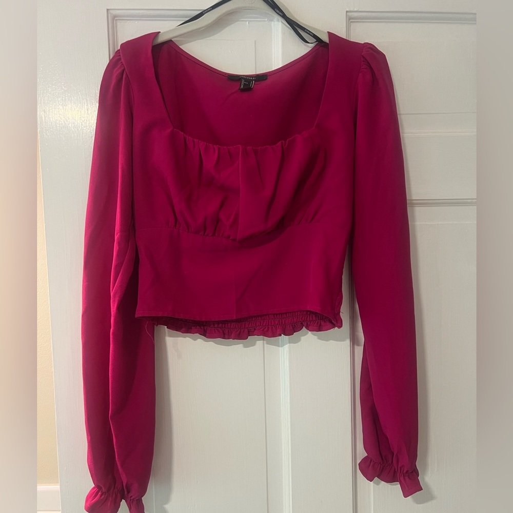 Forever 21 magenta top🩷